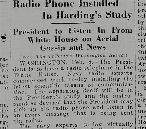 Harding Radio Telephone